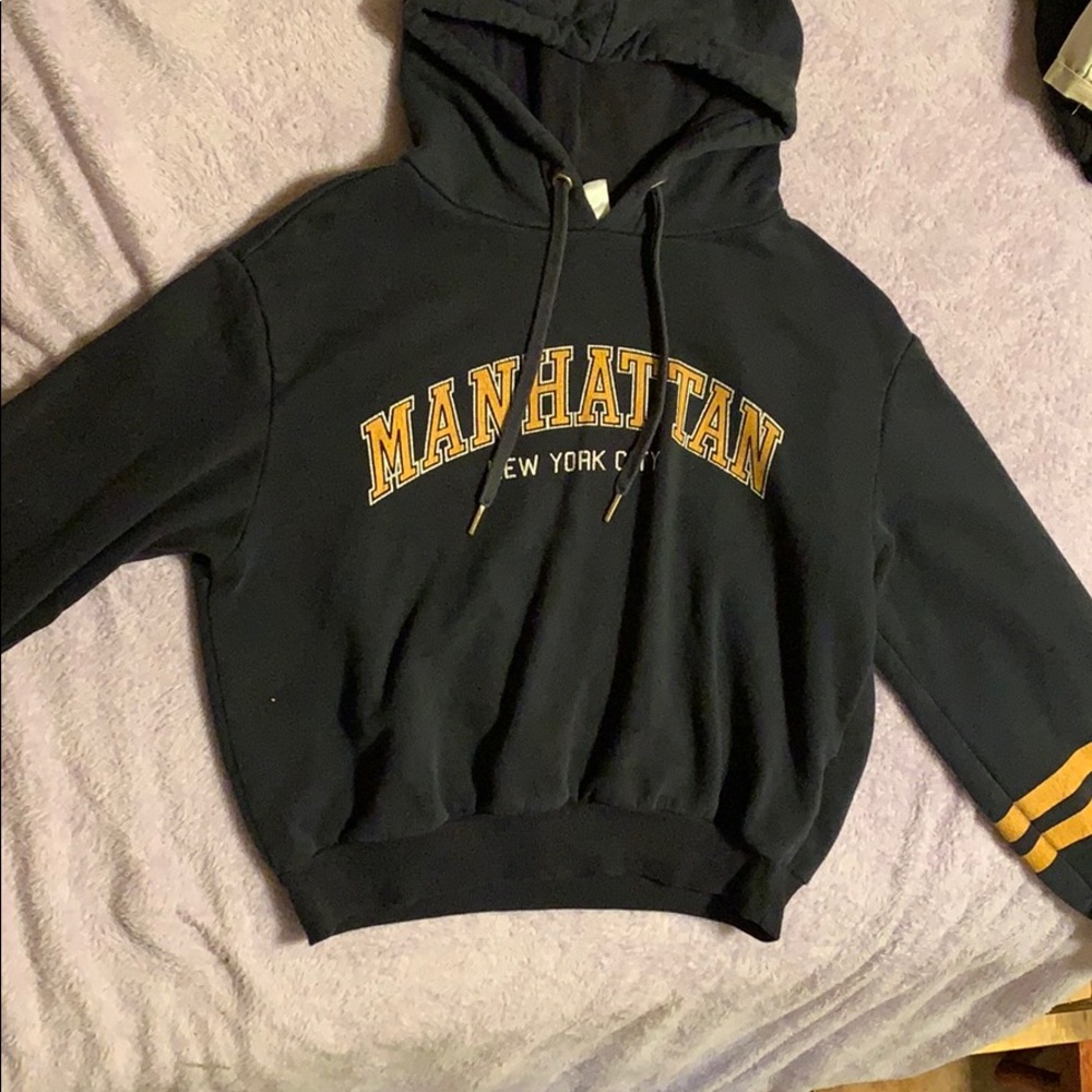 Manhattan New York City hoodie